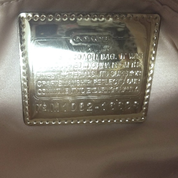 COACH Poppy Multi-Color Jacquard Satchel - Picture 6 of 8